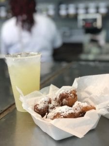 Nature Mother's Cupboard Apple Beignets in New Orleans 