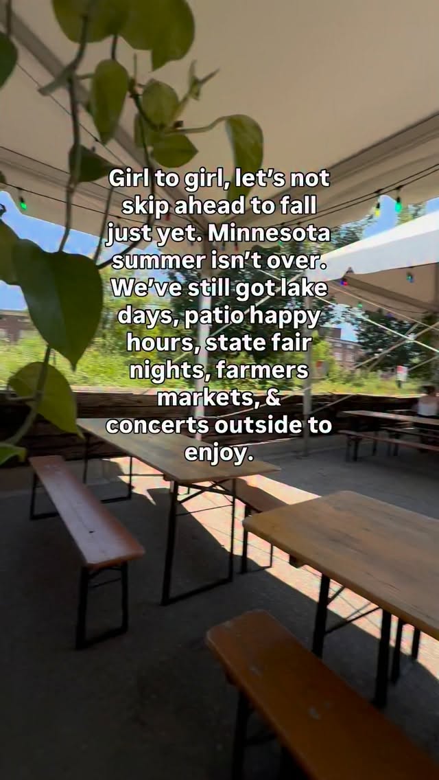 Sincerely, two girlies who also love fall but aren’t ready to say goodbye to summer 💁🏻‍♀️💁🏾‍♀️

#visitmn #meetminneapolis