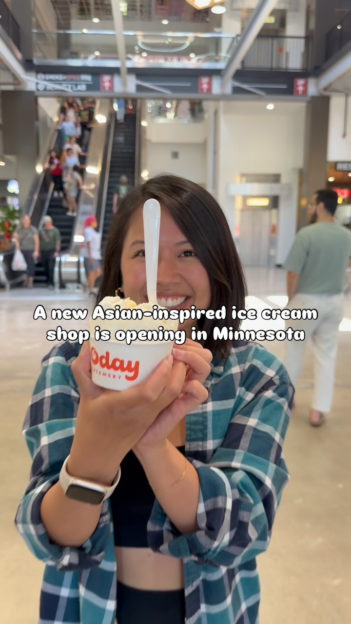 Adding this to our Twin Cities dessert bucket list 👀🍦

We stopped by the grand opening of @asiavillagemn in Blaine and got a sneak peek at Oday, a new Asian-inspired ice cream concept featuring creative flavors and a fresh take on a classic treat ✨ 

We tried the mango sticky rice flavor and can’t stop thinking about it! 

They’re still working toward opening, but you can follow @odaycreamery to keep up with pop-ups and updates.

Save this for your next dessert adventure!

#visitmn #exploremn #minnesotafoodie #icecreamlover