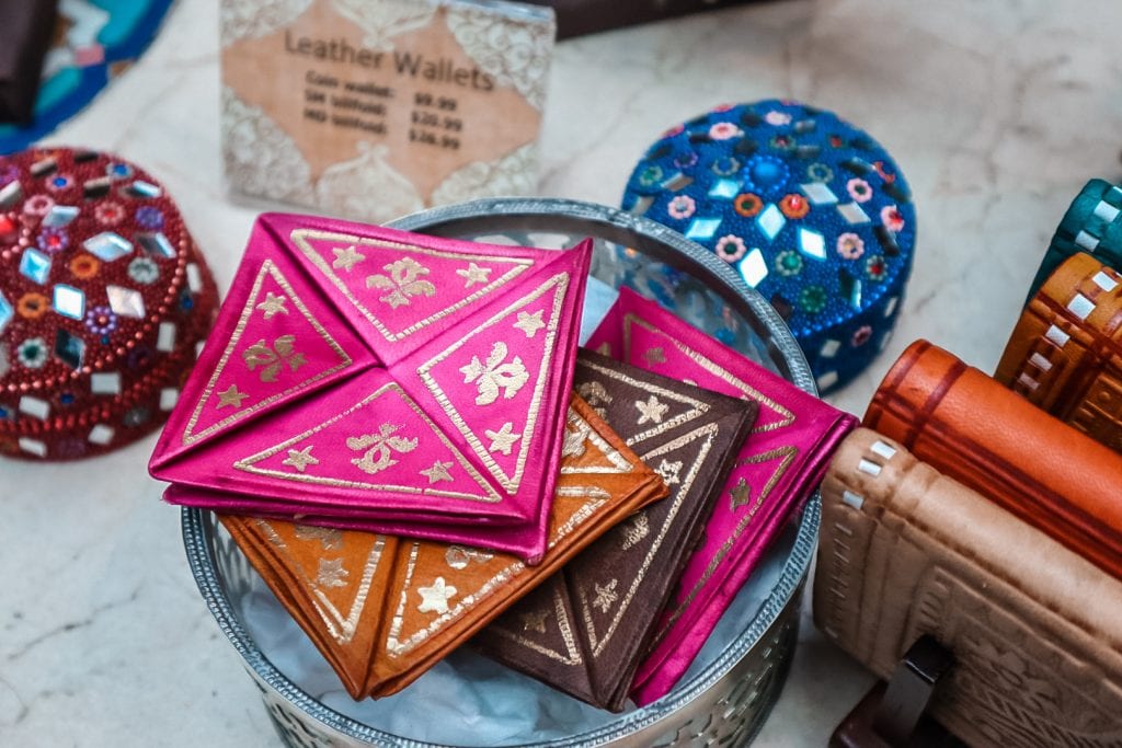 Disney World Epcot Coin Purses from Morocco