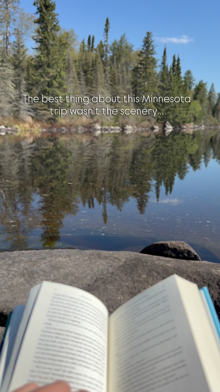 The best thing about this Minnesota trip wasn’t the scenery.

And trust me, the scenery was incredible.

It was disconnecting from everything else for a few days. No cell service. No pressure to be anywhere else.

Just the wilderness🌲

📍 Boundary Waters…would you like this kind of trip?

#bwca #protectourwaters #boundarywaters #exploremn #canoecamping