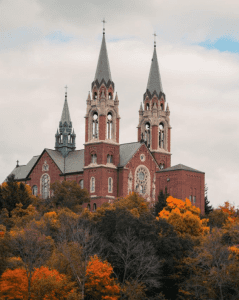 Holy Hill church in Milwaukee, Wisconsin