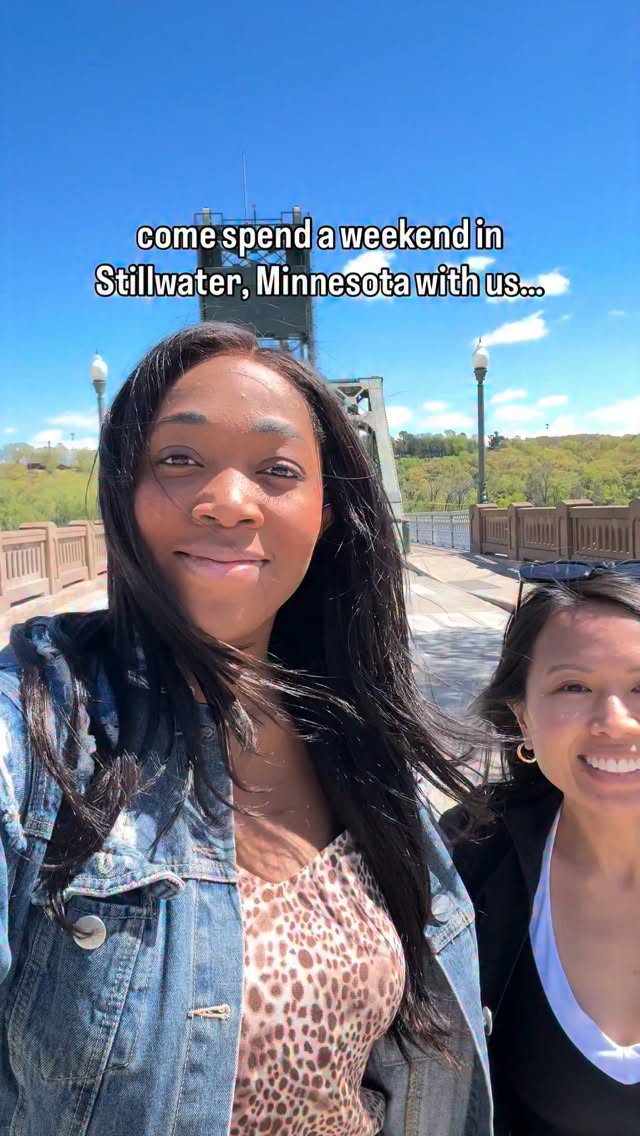 Stillwater might just be the cutest weekend getaway from the Twin Cities ✨

From coffee hopping, shopping, eating, walking by the river to ending with a sweet treat on their new Treats Trail🍦

Saving all our stops below for your next Minnesota adventure 👇🏼👇🏾

1. @ValleyBookseller

2. Enchanté @enchantemn

3. @stillwaterriverboats

4. Stillwater Lift Bridge 

5. Gloria’s @leosgrillandmaltshop

6. Stillwater Trolley Tour @stillwatertrolleyco

7. @riversirenbrewing 

8. @freighthousemn

9. @45thparallelspirits 

#DiscoverStillwater #MNGFO2026 #OnlyinMN