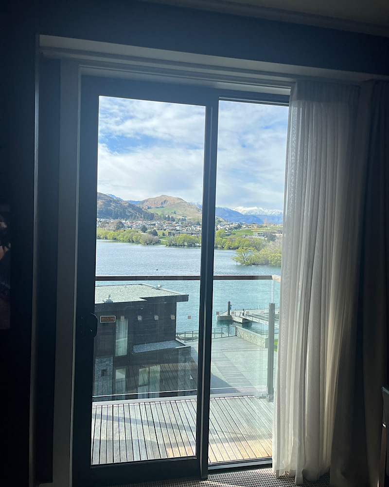 Window View from Hilton Queenstown Resort & Spa 