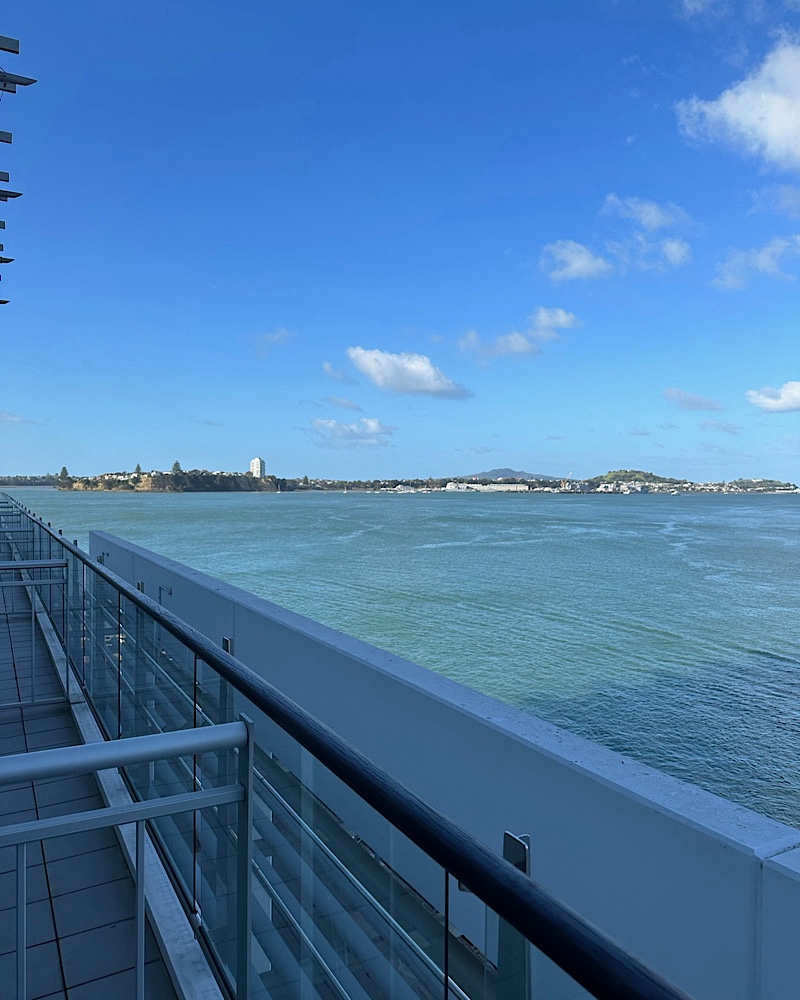 Water views of Auckland's harbor
