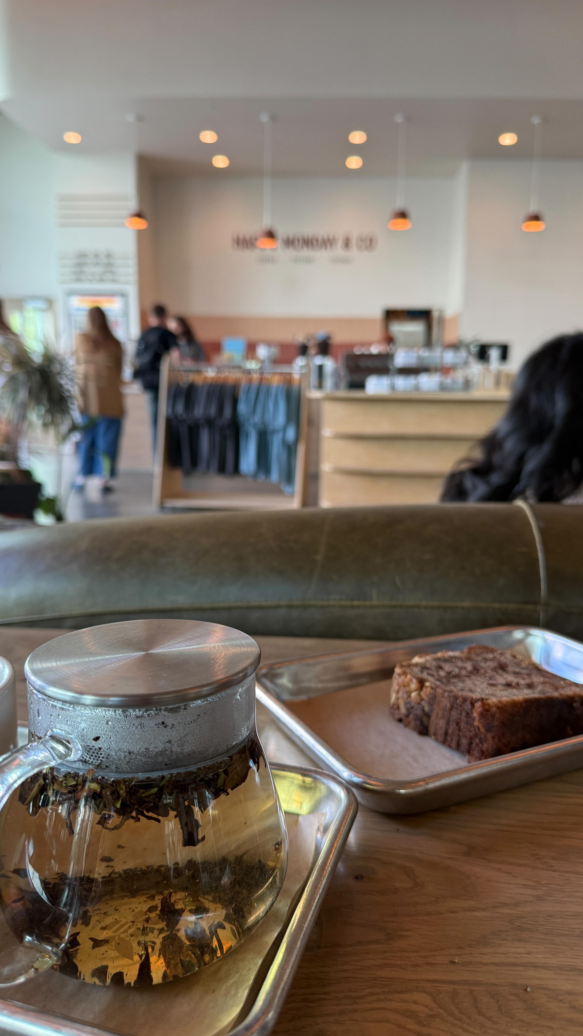 Okay, we are so late on this one but Happy Monday & Co. in Roseville MN has been on our list and we finally made it 🤎

The backstory is so good — two best friends started with a mobile coffee cart and eventually turned it into their own brick and mortar. And it’s the coolest!! 

Here’s what they’ve got going on:

	✨ Handmade pottery they offer for purchase
	✨ Seasonal drinks + specialty coffees
	✨ An open, lively space that makes you want to stay

Cheers to fellow besties doing big things! 🔥 @happymonday.company 

#coffeeshop #minnesota #midwestbloggers #exploremn #localbusiness