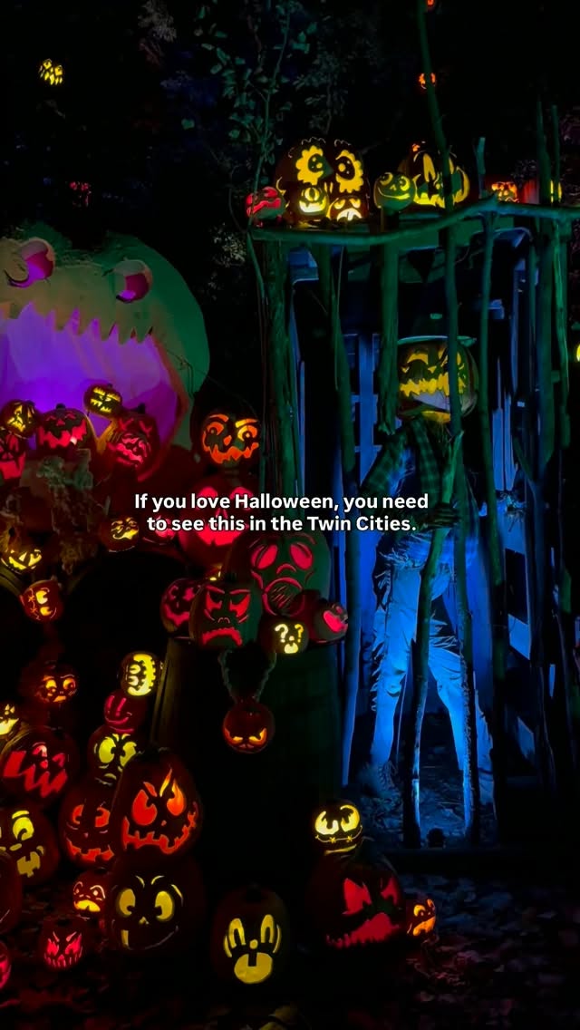 It’s officially October 1st—which means we’re entering our “everything Halloween” season! 

If you’re looking for a festive fall activity, add the Minnesota Zoo’s Jack-O-Lantern Spectacular to your list! There are 5,000+ glowing, hand-carved pumpkins to see along the trail, and it’s such a fun way to get into the Halloween spirit.

📍 @mnzoo 
🎃 Sept 25–Nov 1

Save this for your fall bucket list!

#mnzoo #jackolanterns #halloweenseason #minneapolisevents