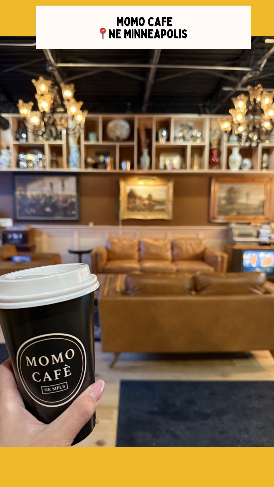 We’re on a mission to find the coziest local cafe in the Twin Cities, and @momocafemn might be up there.

We love when a place feels like it was built with intention. This one comes from a Tibetan immigrant wanting to create a warm, inviting space around coffee, matcha, and community. You can just feel that when you walk in.

Tibetan artwork, unique matcha latte blends, comforting dumplings, and a space that makes you want to stay longer than planned.

What’s a cozy cafe you always come back to?

#supportlocalmn #cozycoffee #neminneapolis #mplscoffee