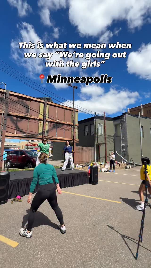 Summer dance workouts with the girls 🙋🏾‍♀️🙋🏻‍♀️

Took the Zumba / Turn Up fusion dance workout class with @kianapaulson and @karencabreraofficial last week and my legs are still on fire 🔥 Over 100 women working out together in north east Minneapolis - so much fun!! 

These awesome ladies offer classes at various spots throughout the cities every week. Send to your girls and sign up for a class! 

SAVE if you’re looking for a unique and empowering way to move your body this summer! 

#exploremn #thingstodominneapolis #zumba #visitmn #summerworkout